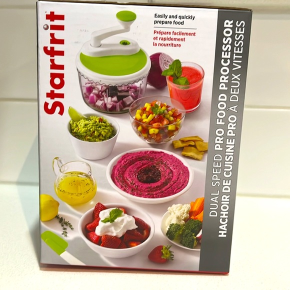 STARFRIT Dual Speed Pro Food Processor NIB (new in box, never opened) $30 - Picture 4 of 6